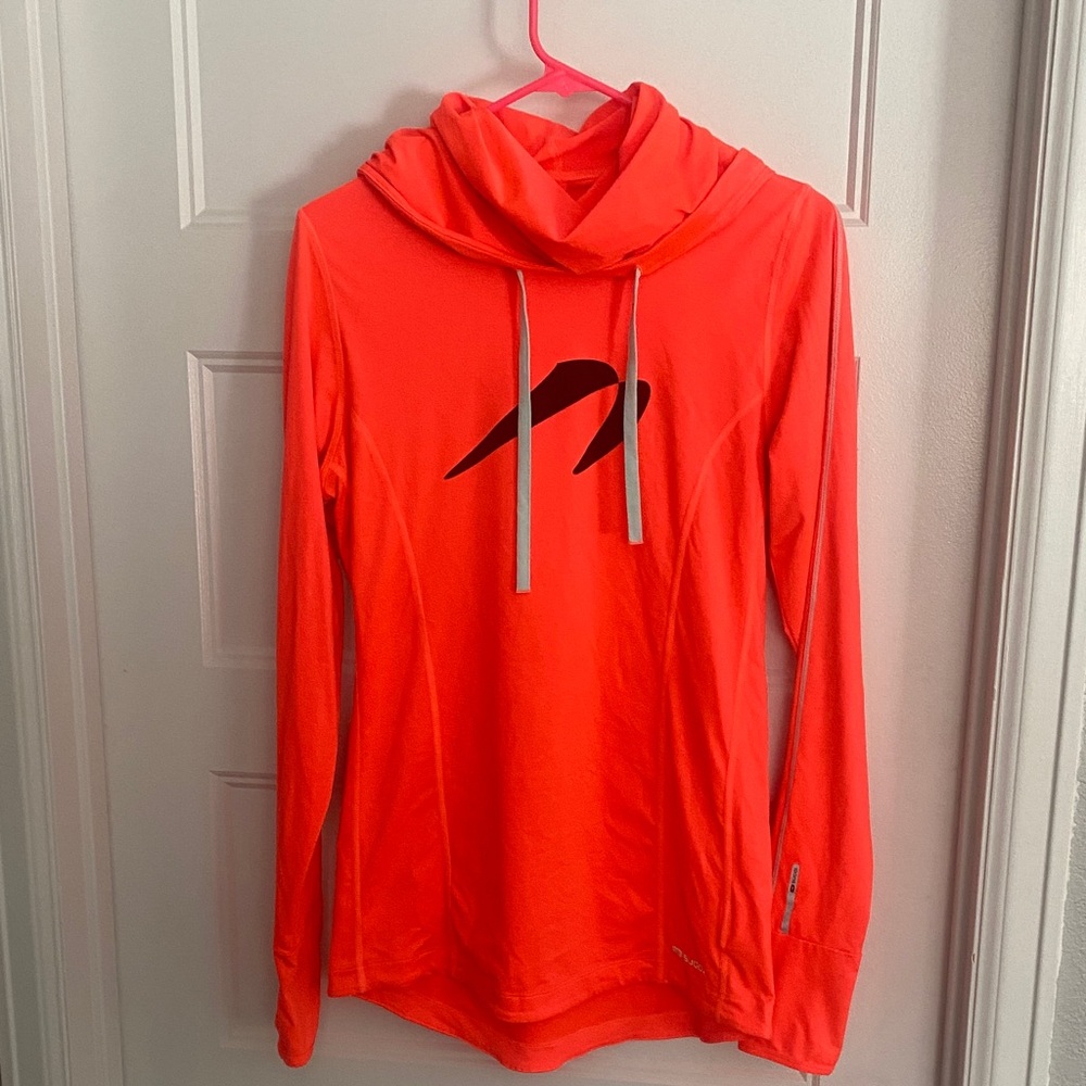 Newton Branded Sugoi Running Hooded Long Sleeve Top